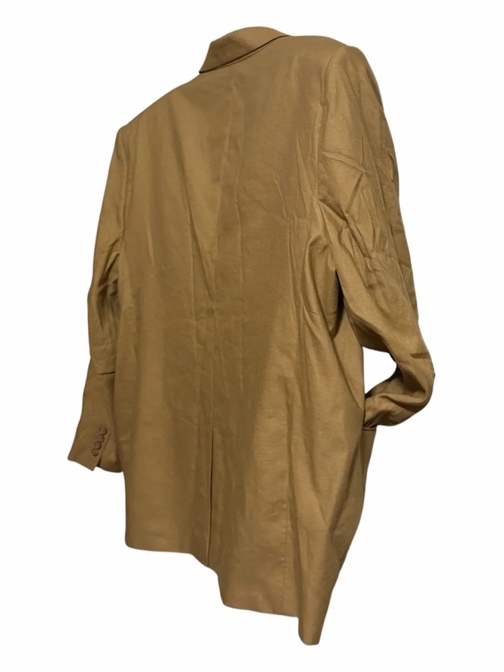 NWT Banana Republic Camel Tan Lena Relaxed Linen Blend Women’s Blazer XXL